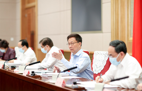 韩正主持召开中央生态环境保护督察工作领导小组会