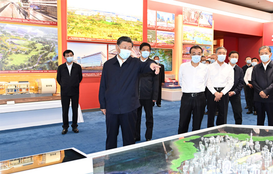 习近平在参观